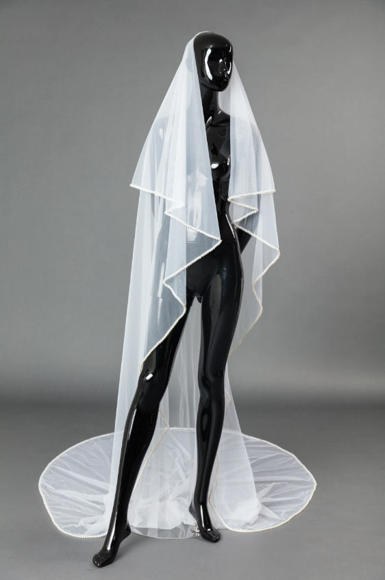 A Custom Bridal Veil